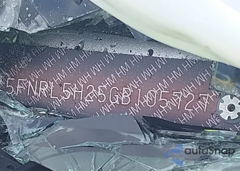 2016 Honda Odyssey Lx from USA, damaged, VIN 5FNRL5H25GB105727